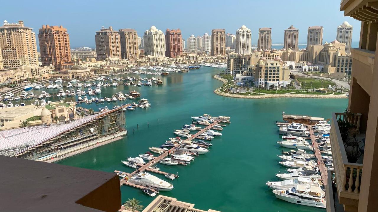 The Pearl Qatar, Luxury 2br Apartment, Marine View, Swimming Pool Gym