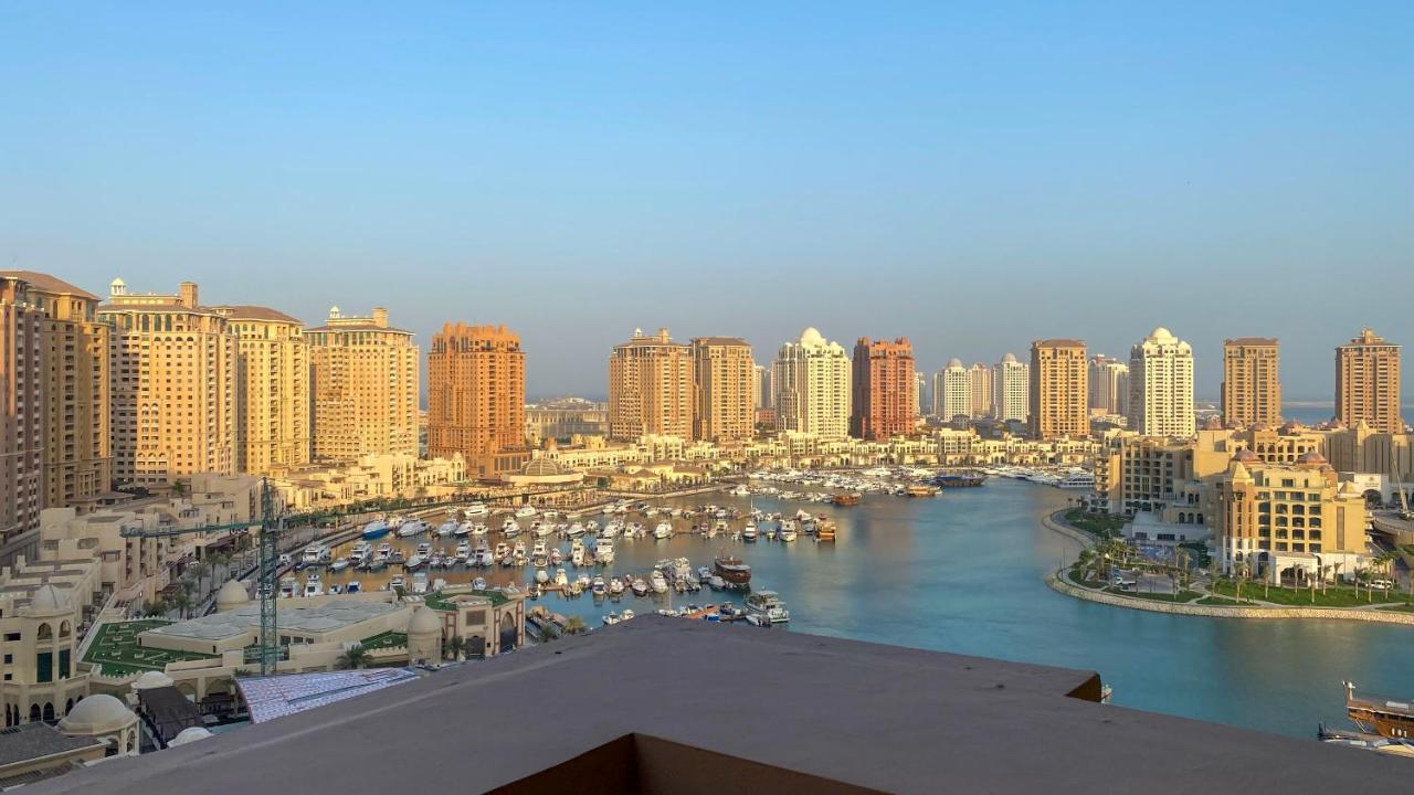 The Pearl Qatar, Luxury 2br Apartment, Marine View, Swimming Pool Gym Apartment Doha