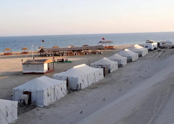 Arabian Adventures Beach Camp Sealine, Inland Sea , Includes Home Pick Up Drop ,Dinner ,Stay And Breakfast For 3 Pax