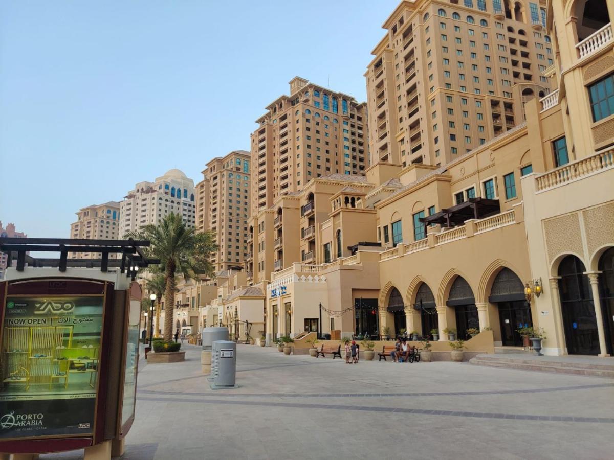 Apartment Sea View, Sunlit Studio In The Pearl Doha