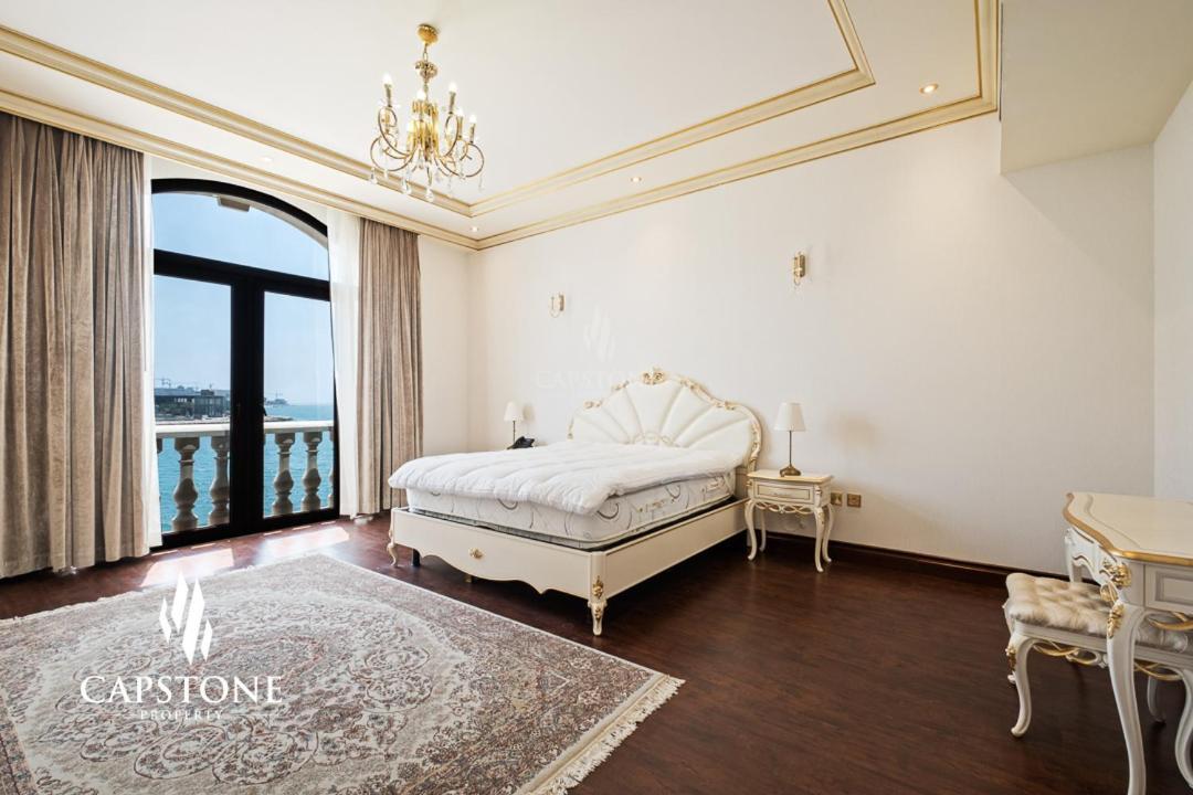 Villa Serviced-Villa For Rent In The Pearl - Qatar Doha