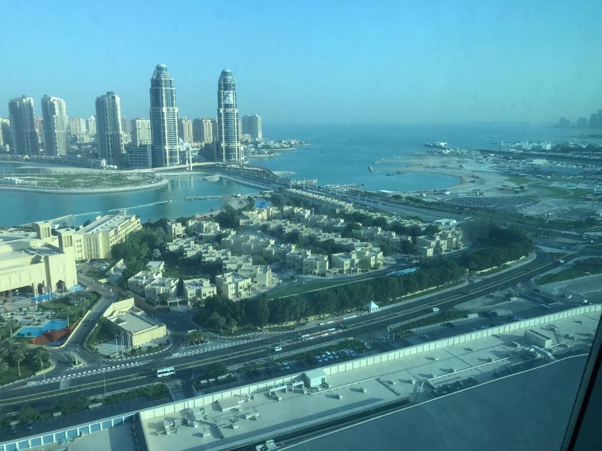 Lovely 2 Bed Apt On 24 Floor In Zig Zag Tower Doha