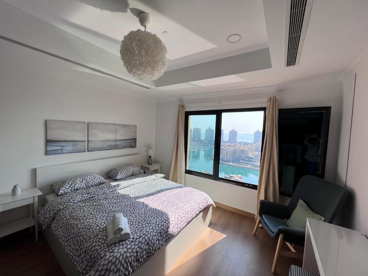 Marina View, Sunlit Studio In The Pearl * Doha