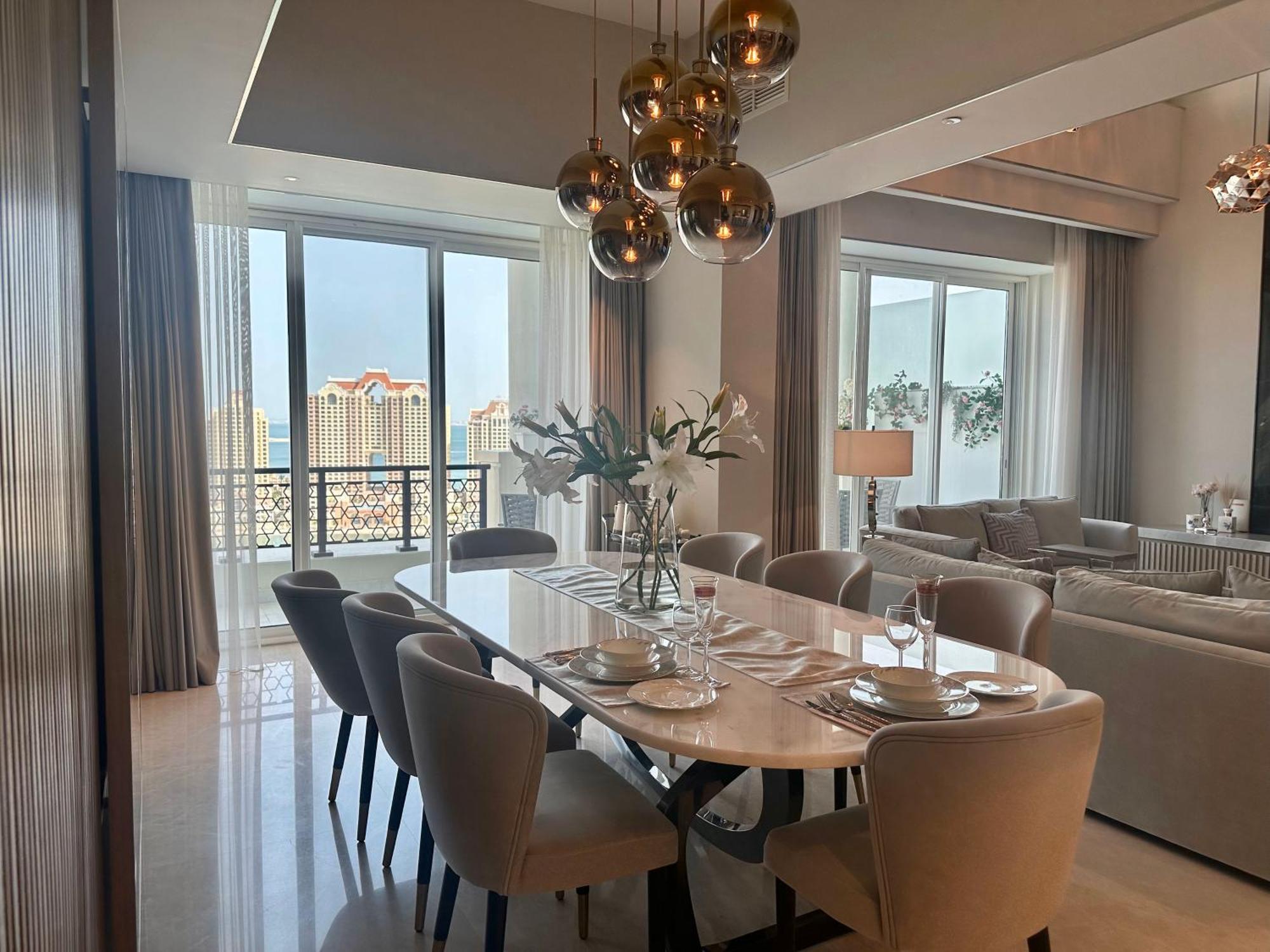 Pearl Of The Marina Baywalk Penthouse Apartment Doha