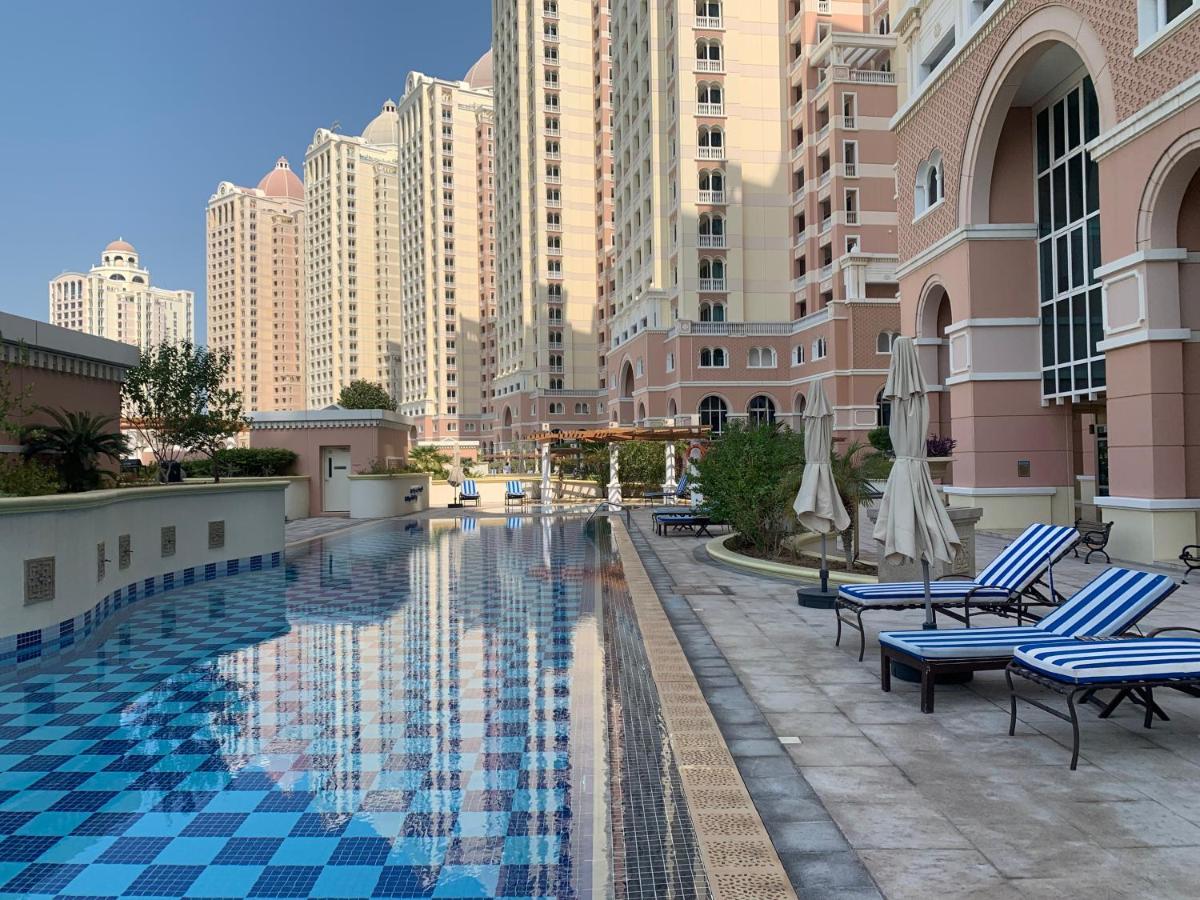 Apartamento Luxury Furnished Studio In Pearl With Swimming Pool And Gym Doha